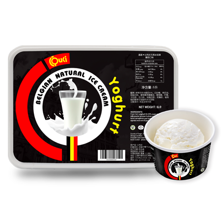 QUCI Belgian Natural Ice Cream Yoghurt